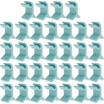 32/50Pcs Baking Sheet Stackers Space Saving Tray Stackers Reusable Plastic Trays Stacking Holder for Kitchen Baking Cookie Sheet blue