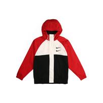 Nike Sportswear Swoosh Hoody Austas Striukė Raudona CJ4889-657 XL