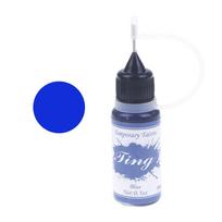 Temporary Tattoo Indian Henna Tattoo Ink Body Art Paint Juice Paste Multicolour Semi-Permanent Makeup Pigment Beauty Supply mėlyna