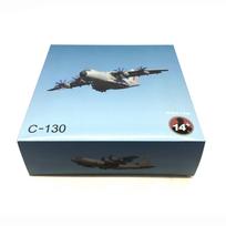 1:200 JAV oro pajėgų C-130J Super Hercules transporto lėktuvų metalinis lėktuvo modelis baigtas lydinio lėktuvo kolekcinis daiktas vitrina dovana gray
