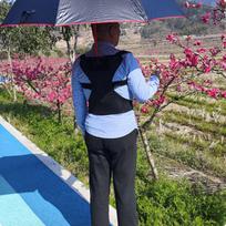 Shoulder Umbrella Holder Contoured Back Harness CurvedHandle Outdoor Gear Umbrella Shoulder
