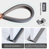 Modern Simple Door Bottom Seal Strip High Temperature Wear Resistant Weatherstrip for Draft Protection and Insulation pilka