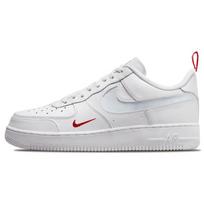 Nike Air Force 1 Low Reflective Swoosh White University Red Sneakers DO6709-100 44