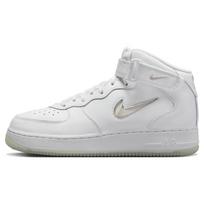 Nike Air Force 1 Mid '07 Color Of The Month Summit White Sneakers DZ2672-101 38.5