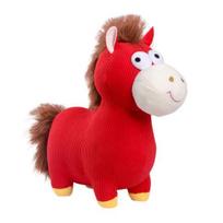Žirgo Metų Pliušinis Žaislas Kinų Zodiako Talismanas Raudonas Poni Pliušinis Žaislas Šventinis Pliušinis Žaislas Mėnulio Naujųjų Metų Dovana M red