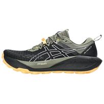 ASICS GEL TRABUCO 13 Palaikantys žemi Bėgimo Bateliai Vyriški Juodi Žali Sportbačiai 1011B973-002 42 gray