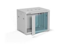 ALANTEC Stelažinė spinta 19" 9U 600x450, Pilka FLAT PACK