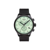TISSOT Soko kolekcijos kvarcinis mechanizmas 100m atsparumas vandeniui Vyriški laikrodžiai Laikrodis 45mm Žalias ciferblatas T116.617.37.091.00 Black Strap Green Dial black