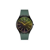 SWATCH Men Black Watch SS07B112 SS07B112 Black Dial