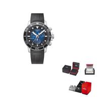 TISSOT Starfish Collection Quartz Movement Men's Watches Watch 45.5mm Blue Dial Stainless Steel Case T120.417.17.041.00 Black Dial black