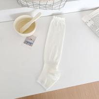 Ruffled Ballet Thigh-High Leg Warmers - Thin, Footed, Calf Socks for Spring/Summer One Size šviesiai mėlyna spalva