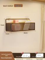 Punch-free Wall Shelf: Bedside Storage for Dorms & Bunks