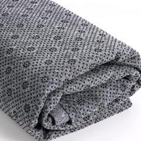 Non-Slip Tear-Resistant Rug Back Fabric Cloth for Tufting Carpets Tufting Gun Handmade Cushion Rug Punch Needle Crafts 1X1m grey back cloth