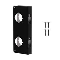 Double Hole Stainless Steel Door Lock Reinforcement Plate For Strengthening Home Security And Durability 1