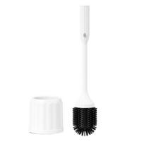 Electric Powered Toilet Brush    Automated  Toilet Bowl Cleaners Cleaning In Office Restroom 1