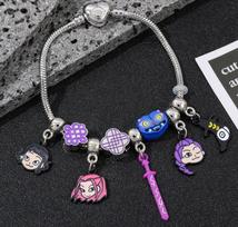 K-POP Witch Hunt  cartoon anime exquisite pendant with stainless steel bracelet and bracelet suitable for gift giving
