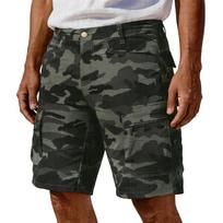 Men’s Multi Pocket Cargo Shorts Outdoor Durable Camouflage Shorts with Zipper Pockets XL