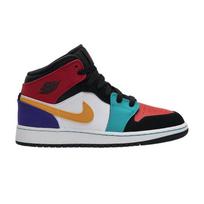 Jordan 1 Mid Bred Multi-Color (GS) 38.5