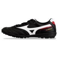 Mizuno Morelia Series Round Toe Lace-Up TF (Rubber Studs) Slip-Resistant Durable Soccer Shoes Men Soccer Shoes Black Q1GB160001 40
