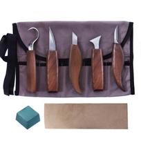 8Pcs Beginners Whittling Kits Wood Carving Tools for Handmade Wood CarvingZZ47