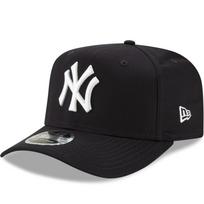 (SM, Laivyno mėlyna) New Era New York Yankees 9FIFTY Stretch Snap Reguliuojama beisbolo kepurė - Tamsiai mėlyna SM tamsiai mėlyna