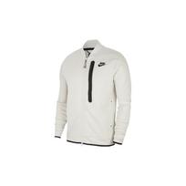 Nike Tech Fleece Long Sleeve Funnel-Neck Jacket Men Outerwear White CZ1797-072 XS white