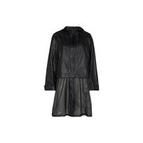 Y-3 SS22 Solid Color Mid-Length Hooded Coat Women Coats Black HG8672 XS