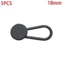 5Pcs 15Mm/18Mm Pants Extender Buttons Flexible Waist Extenders For Black Jeans Pants Pregnancy Trousers Lengthen Rubber Button 15mm juoda