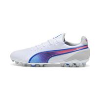 Puma King Ultimate Patogūs Lengvi Mg Dirbtinės Žolės Futbolo Batai Vyriški Futbolo Batai Balti Mėlyni 107868-02 44