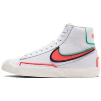 Nike Blazer Mid 77 Infinite White Crimson Women's Sneakers Skateboard Shoes DC1746-103 36