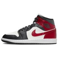 Jordan 1 Mid Gym Red Off Noir Women's Jordan BQ6472-160 37.5