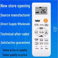 Risheng Commander Auxiliary Heat Remote for Haier Wall-Mounted & Central Air Conditioners Risheng gray