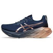 ASICS Novablast 4 Platinum Blue Expanse Rose Gold Women's Casual 1012B739-400 36 black