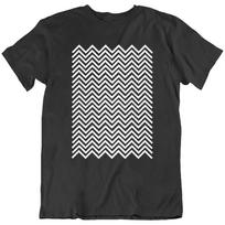 David Lynch Twin Peaks Design Shirt T-Shirt Tee Gift New 4XL gray