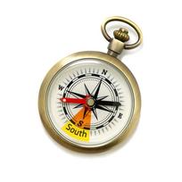 Portable Pocket Watch Compass Hiking Navigation Compass Outdoor Navigation Car Compass No Chain
