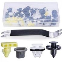 46pcs Wheel Well Opening Moulding Clips Fender Flare 45pcs+Remover