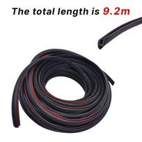 10M Fender Flare Protector Car Wheel Protector Wheel Arch Cover Gap Seal Strip Waterproof Anti Dust Rubber Moulding Trims Seals left front door