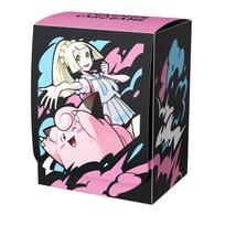 Original Pokemon Center Card Game Deck Case Lillie Clefairy