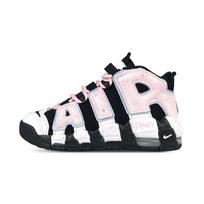 Nike Air More Uptempo Vidutinio aukščio Klasikiniai Krepšinio Batai Moteriški Juodi Balti Rožiniai DQ6200-001(Team47-) 38.5