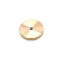 EDC Stainless Steel Desktop Coin Decompression Gyro Good Luck Fun Pocket Toy Adult Rotating Gyro for Stress Relief sidabras