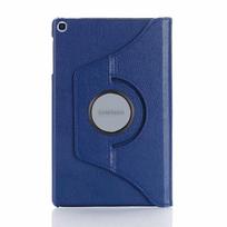360 Rotating Case for Samsung Galaxy Tab A 10.1 T510 T515 Stand Holder PU Leather Tablet Cover for SM-T510 t515 10.1Inch tamsiai mėlyna spalva