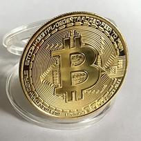 Bitcoin Souvenir Coin with Display Case Collectible Crypto Gift for Blockchain Enthusiasts Investors Desk Decor Conversation auksas