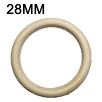 28/32MM Fitness Wooden Gymnastics Rings Fitness Home Gym Equipment Strength Training Gymnastics Equipment High Quality Practical Daily Use