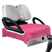 Capacious Golf Cart Seat Cover Designed For Complete Coverage And Pleasant Sensation During Play violetinė