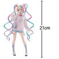 Anime figūrėlė Angel-chan veiksmo figūrėlė Kangel figūrėlė Kolekcinis modelis miela ir žavinga JK uniformos merginos figūrėlė Anime kolekcijos lėlė Dovanos 21cm white