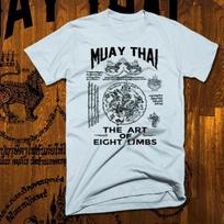 Muay Thai Kickboxer T-Shirt UFC/MMA Thailand Yak Sant S-2XL Thai Boxer tee 4XL