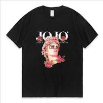 Japanese Jojo Bizarre Adventure Print Graphic T Shirt Men Women Leisure Quality Cotton Short Sleeve T Shirt Summer Tops Clothing XXXXXL juoda