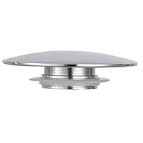 1Pcs Push Button Drain Stopper Silver Basin PopUp Cap  Replacement Part for Bathroom Sink