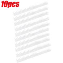 10x Plastic Anti-Bird Spikes Garden Anti-theft Deterrent Spikes Fence Wall Pigeon Cat Proof Prevent Tools Anti Climb Cat Spike balta