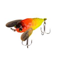 6.5g/5cm Lure Bait Treble Hook Noise Temptation Luminous Cicada Dazzling Glow-in-the-dark Fake Lure Fishing Supplies